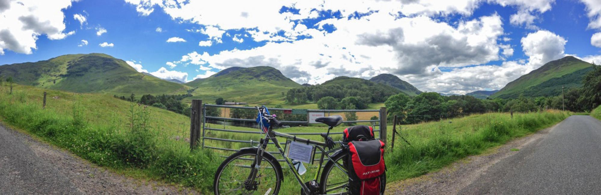 Explore Britain's mountains on a self-guided bike tour