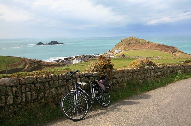 Cape Cornwall - Cycling holiday in England