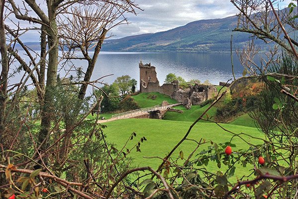 Loch Ness lakeside cycling holidays UK